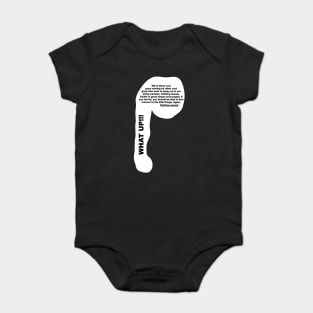 Bicep party mansion flyer - it's always sunny in philadelphia Baby Bodysuit